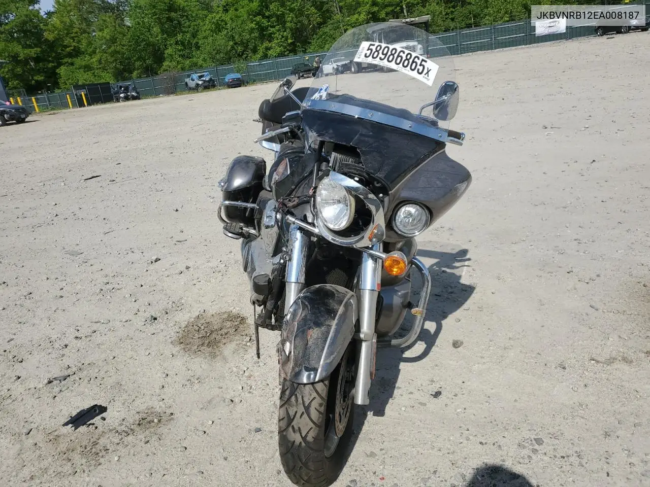2014 Kawasaki Vn1700 B VIN: JKBVNRB12EA008187 Lot: 58986865
