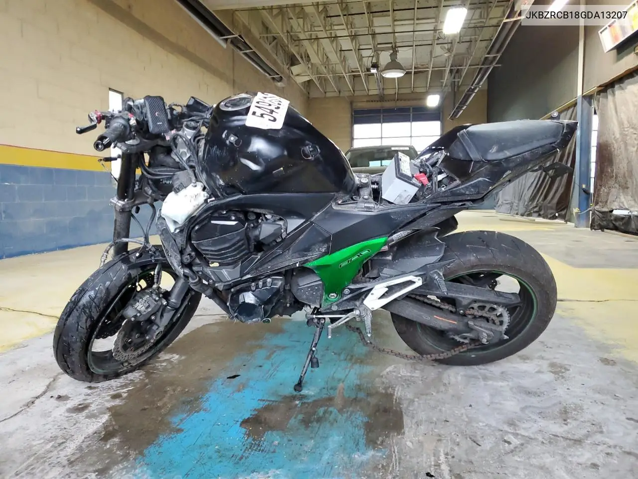 2016 Kawasaki Zr800 B VIN: JKBZRCB18GDA13207 Lot: 54925125