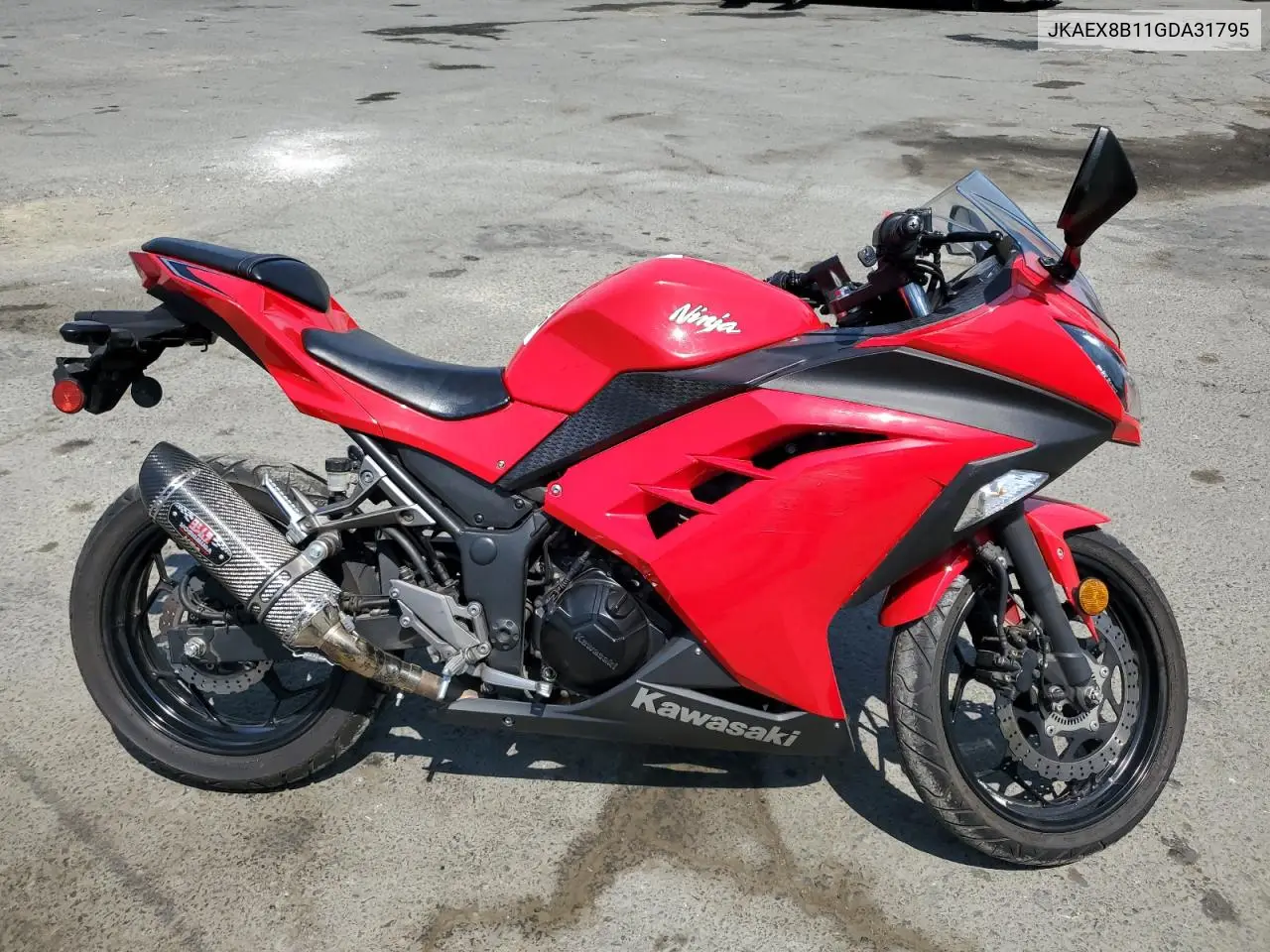 2016 Kawasaki Ex300 B VIN: JKAEX8B11GDA31795 Lot: 60043095