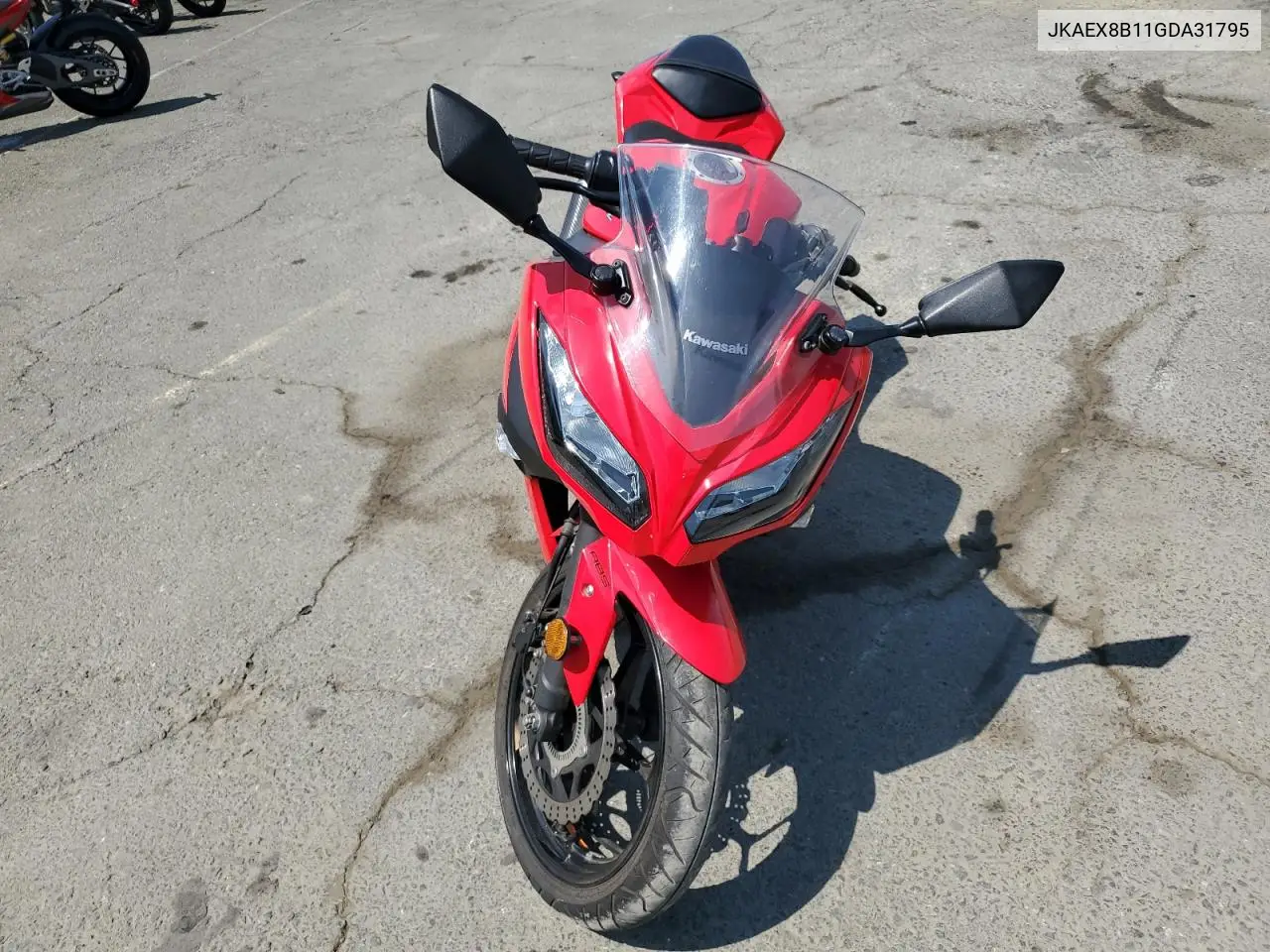 2016 Kawasaki Ex300 B VIN: JKAEX8B11GDA31795 Lot: 60043095
