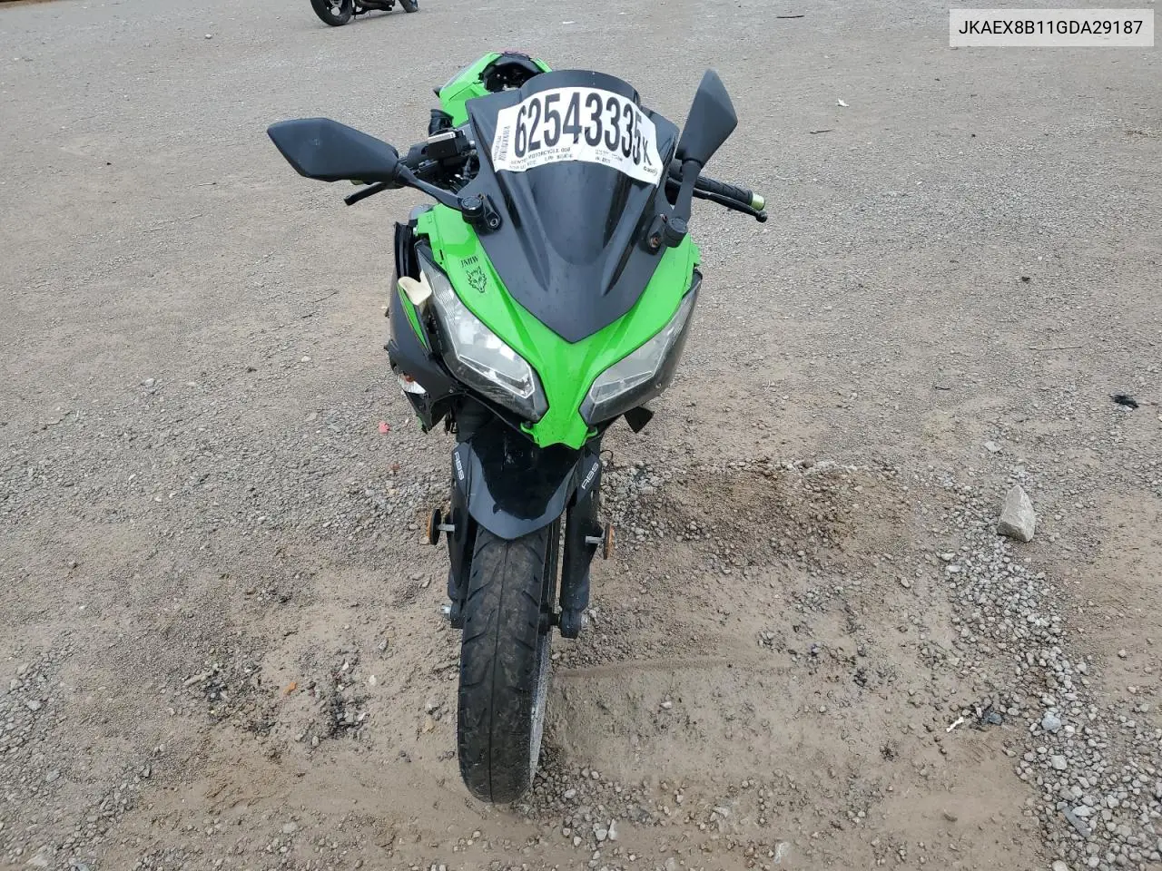 2016 Kawasaki Ex300 B VIN: JKAEX8B11GDA29187 Lot: 62543335