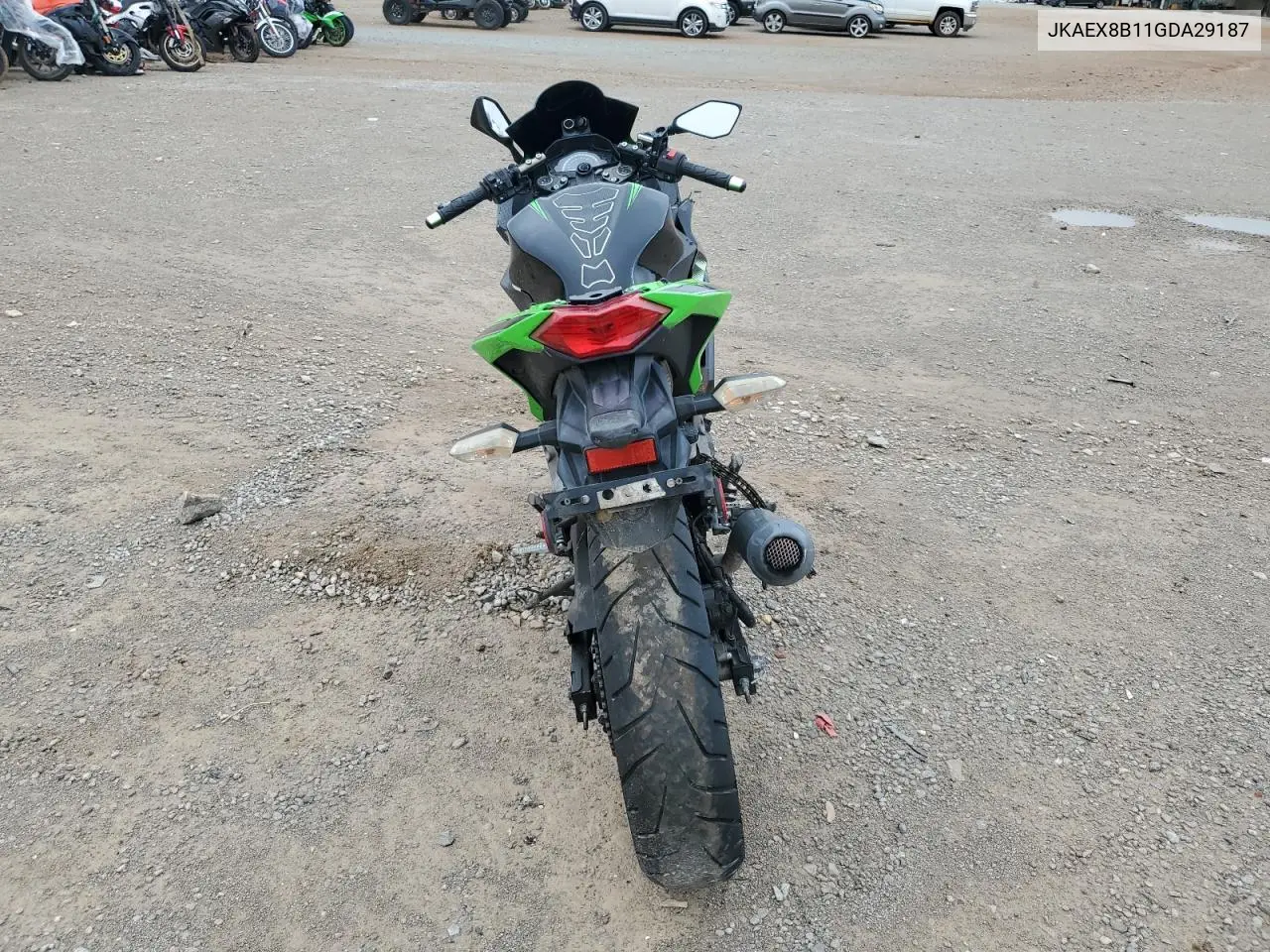 2016 Kawasaki Ex300 B VIN: JKAEX8B11GDA29187 Lot: 62543335