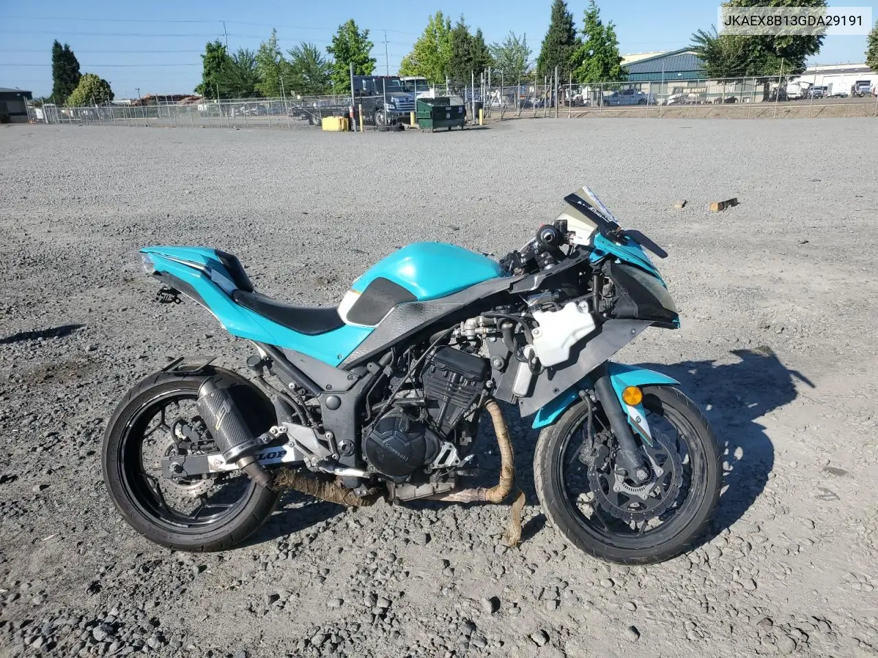 2016 Kawasaki Ex300 B VIN: JKAEX8B13GDA29191 Lot: 62864725