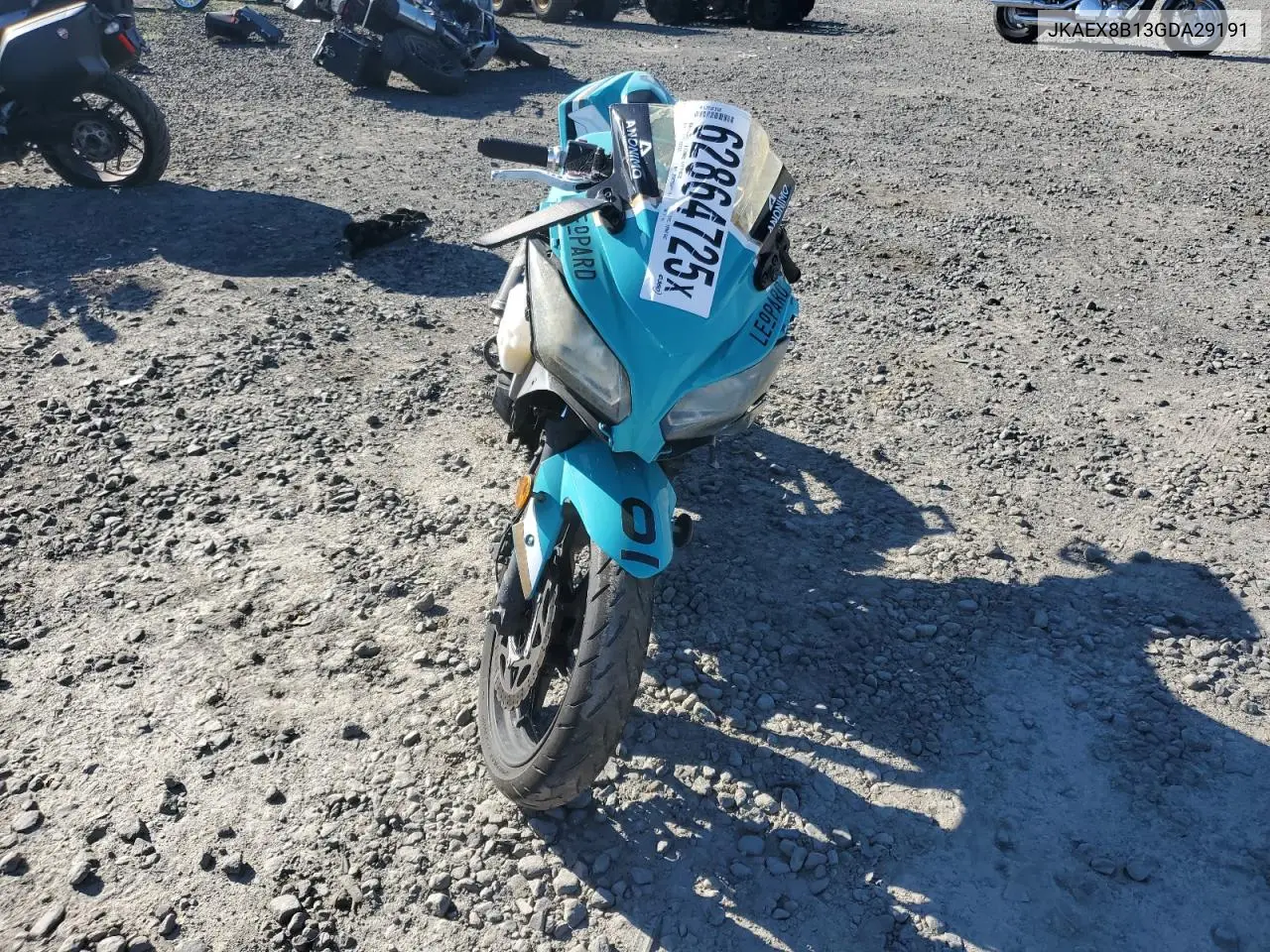 2016 Kawasaki Ex300 B VIN: JKAEX8B13GDA29191 Lot: 62864725