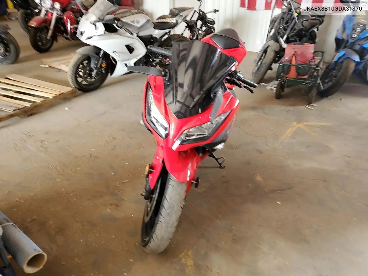 2016 Kawasaki Ex300 B VIN: JKAEX8B10GDA31870 Lot: 63513915