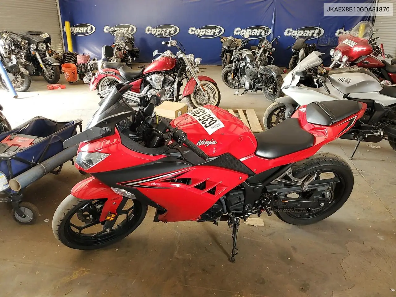 2016 Kawasaki Ex300 B VIN: JKAEX8B10GDA31870 Lot: 63513915