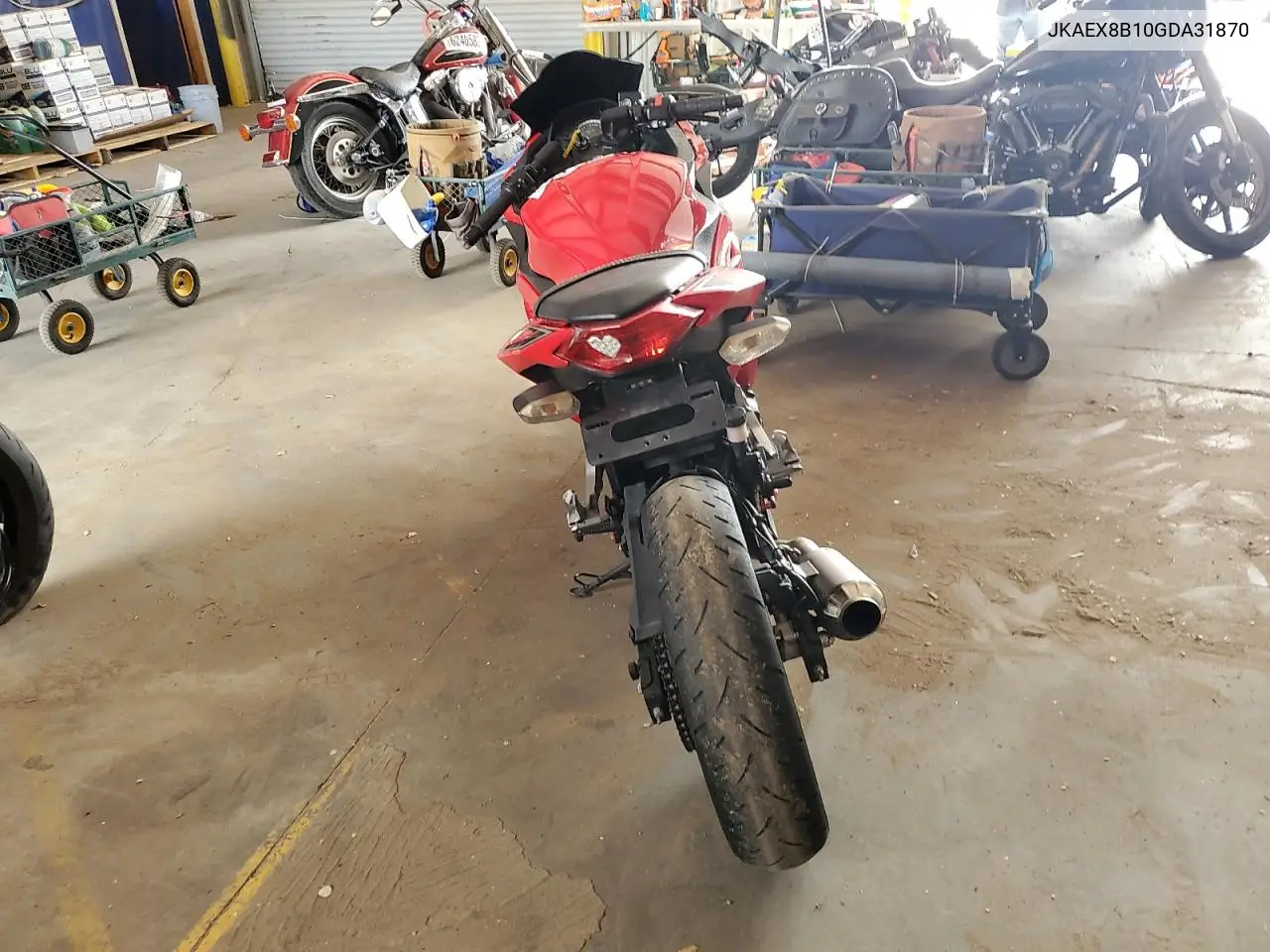 2016 Kawasaki Ex300 B VIN: JKAEX8B10GDA31870 Lot: 63513915