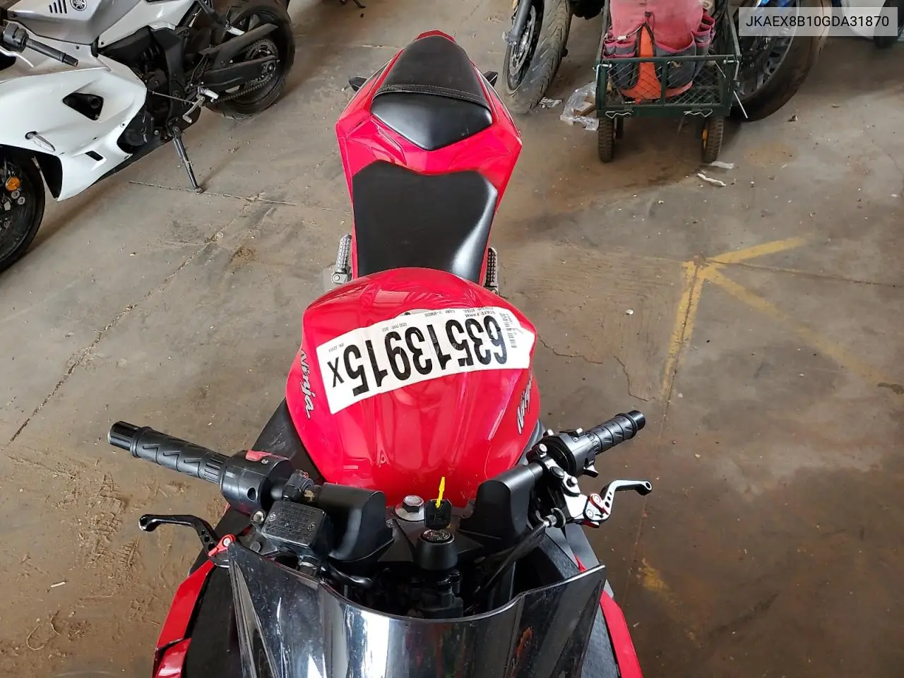 2016 Kawasaki Ex300 B VIN: JKAEX8B10GDA31870 Lot: 63513915