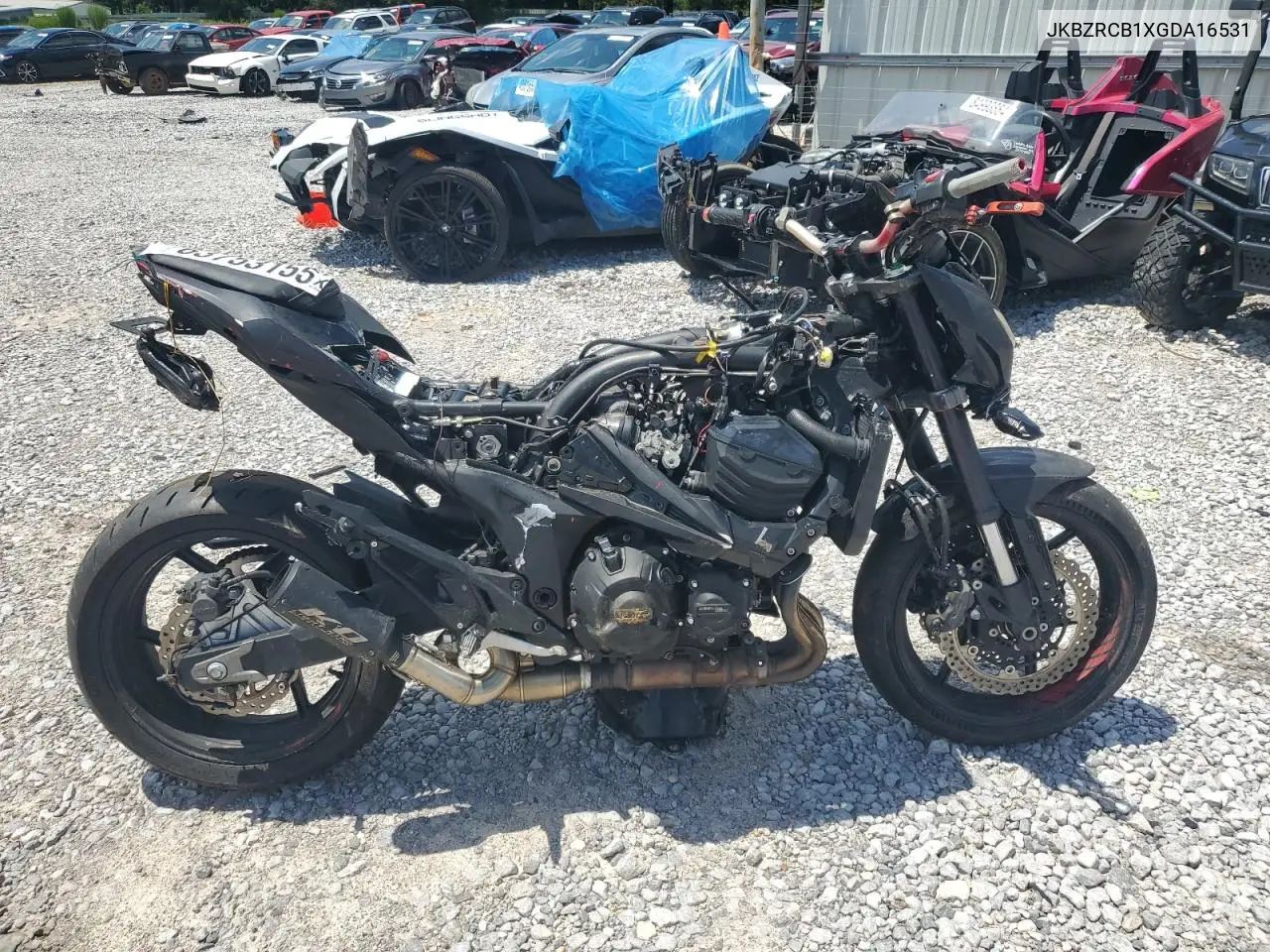 2016 Kawasaki Zr800 B VIN: JKBZRCB1XGDA16531 Lot: 63753155