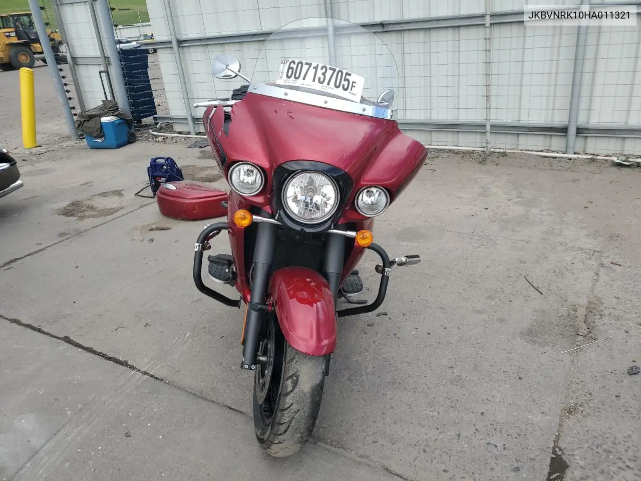 2017 Kawasaki Vn1700 K VIN: JKBVNRK10HA011321 Lot: 60713705
