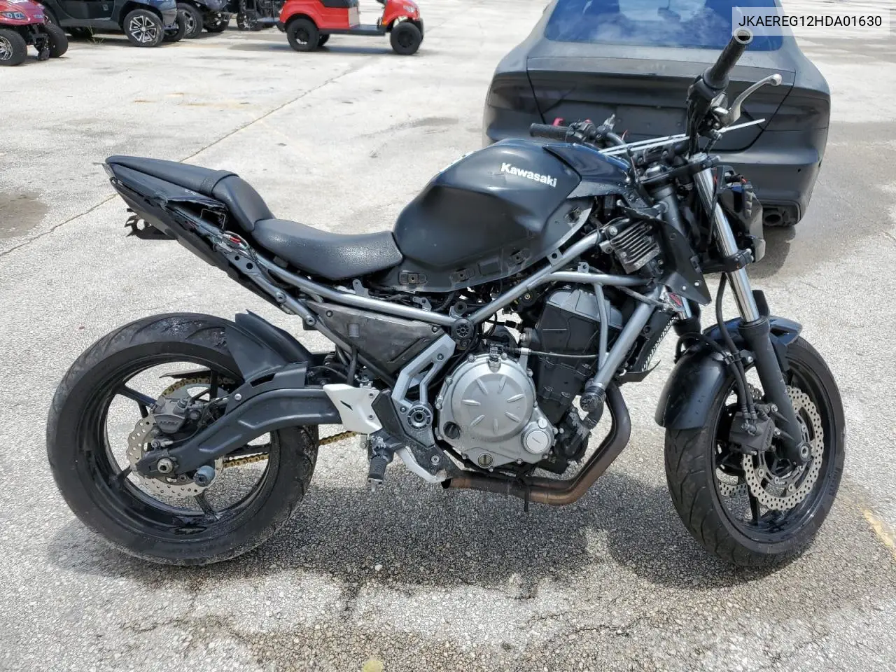 2017 Kawasaki Er650 G VIN: JKAEREG12HDA01630 Lot: 61022205