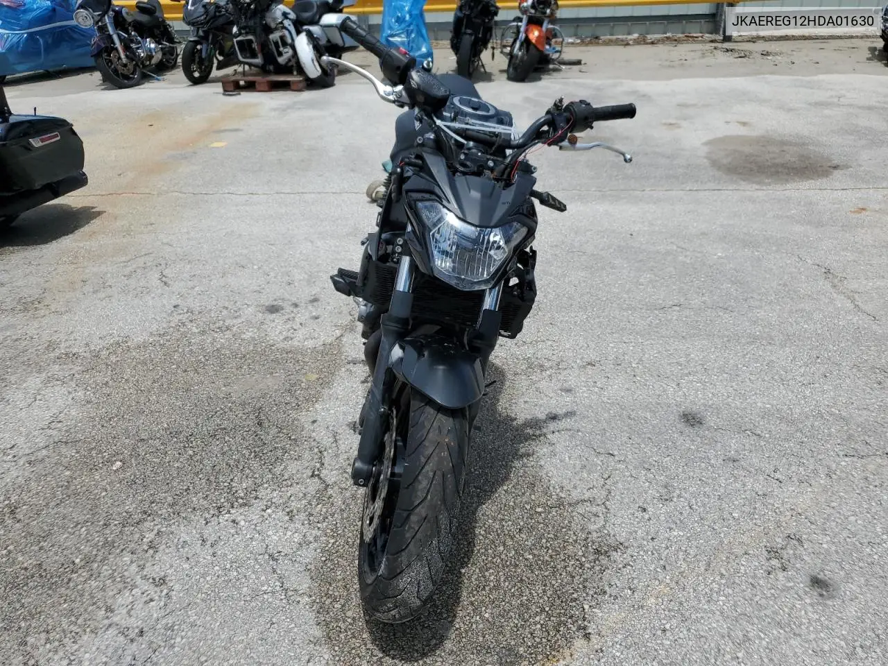 2017 Kawasaki Er650 G VIN: JKAEREG12HDA01630 Lot: 61022205