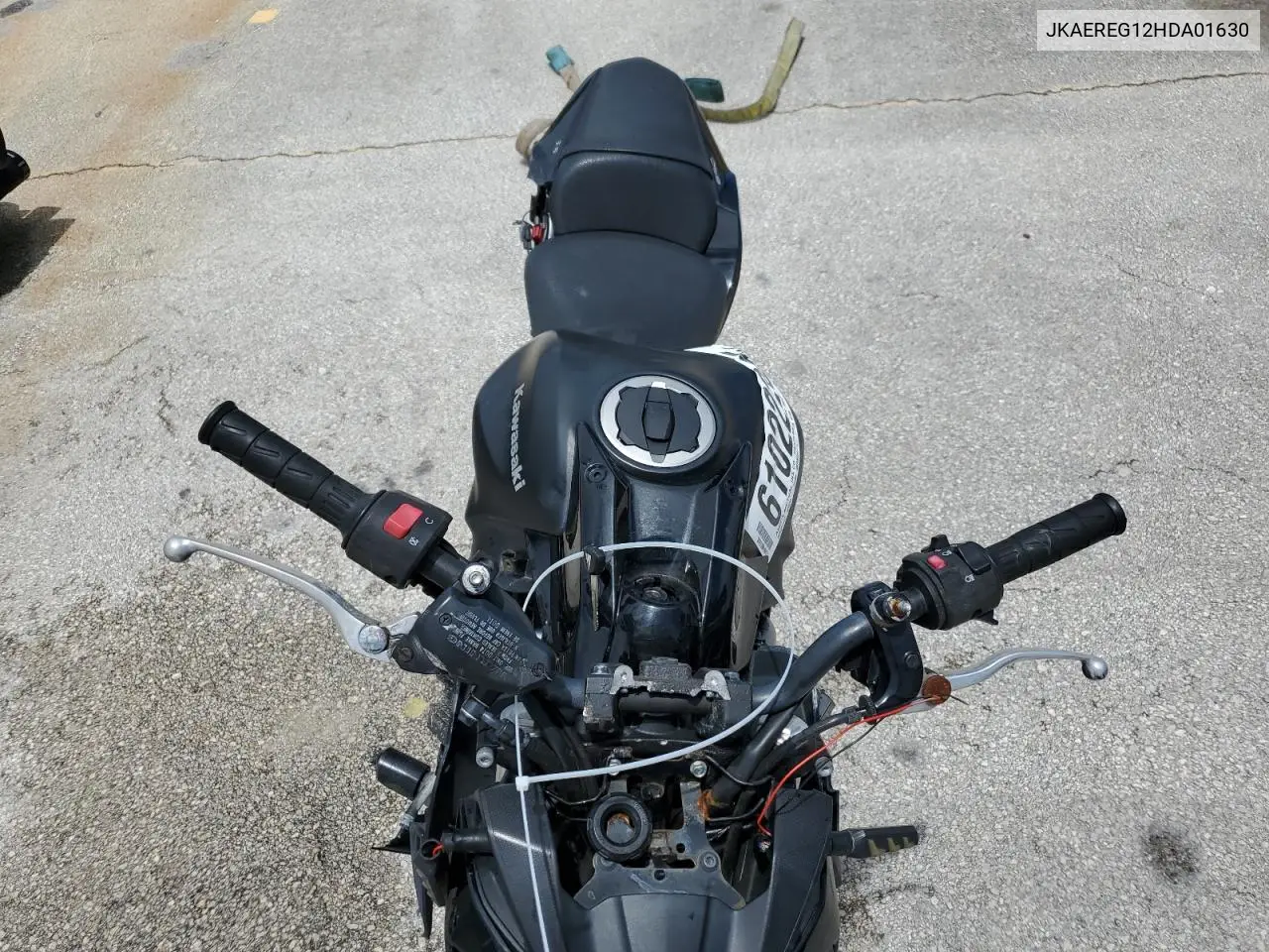 2017 Kawasaki Er650 G VIN: JKAEREG12HDA01630 Lot: 61022205