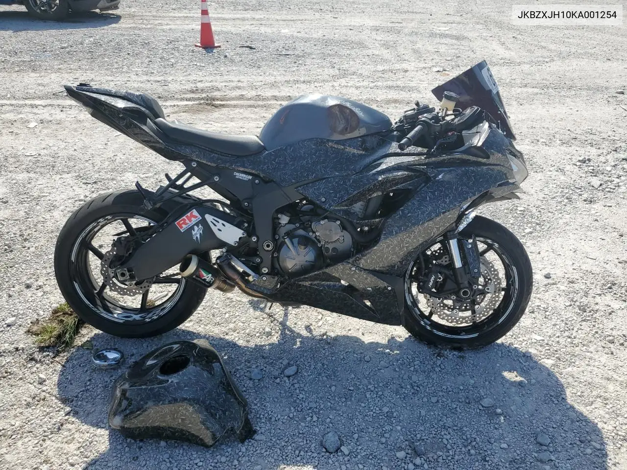 2019 Kawasaki Zx636 K VIN: JKBZXJH10KA001254 Lot: 65454115