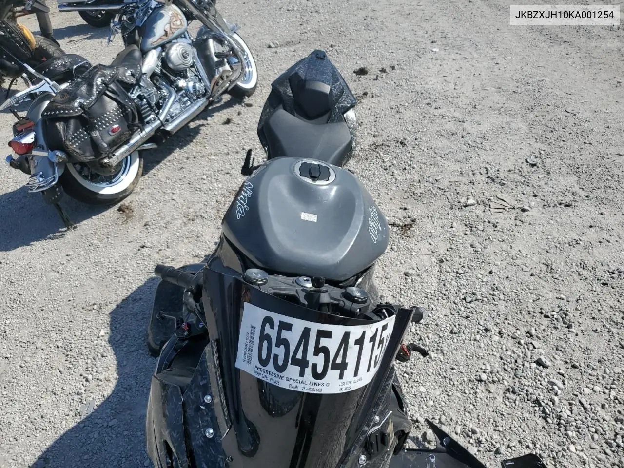 2019 Kawasaki Zx636 K VIN: JKBZXJH10KA001254 Lot: 65454115