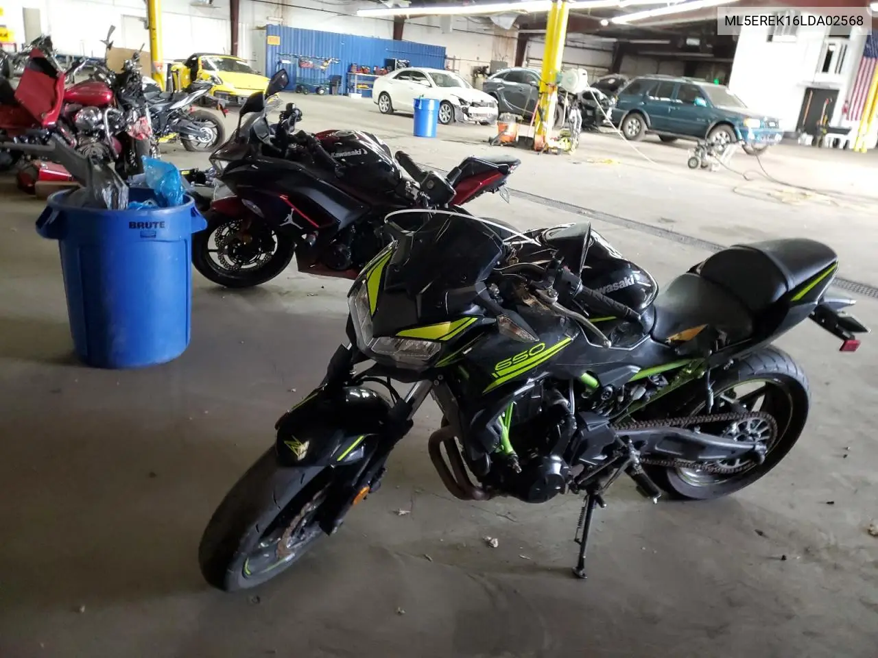 2020 Kawasaki Er650 K VIN: ML5EREK16LDA02568 Lot: 47142935