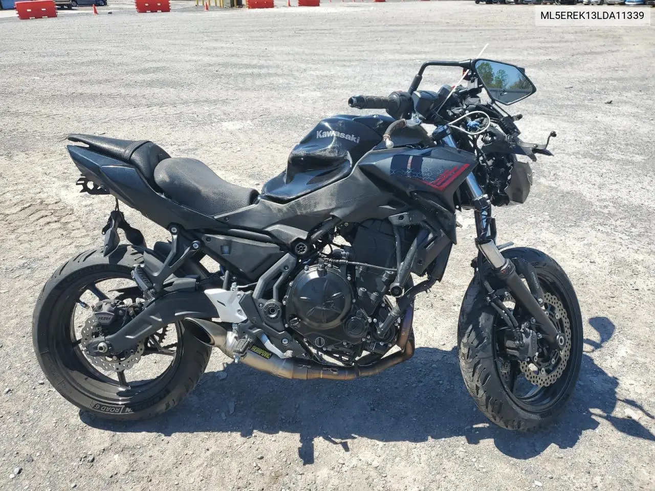 2020 Kawasaki Er650 K VIN: ML5EREK13LDA11339 Lot: 54821965