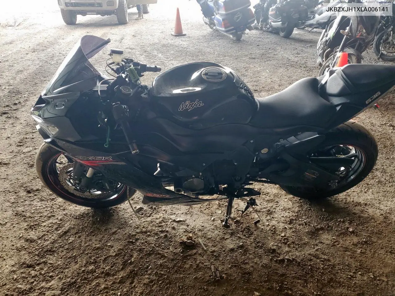 2020 Kawasaki Zx636 K VIN: JKBZXJH1XLA006141 Lot: 59474455