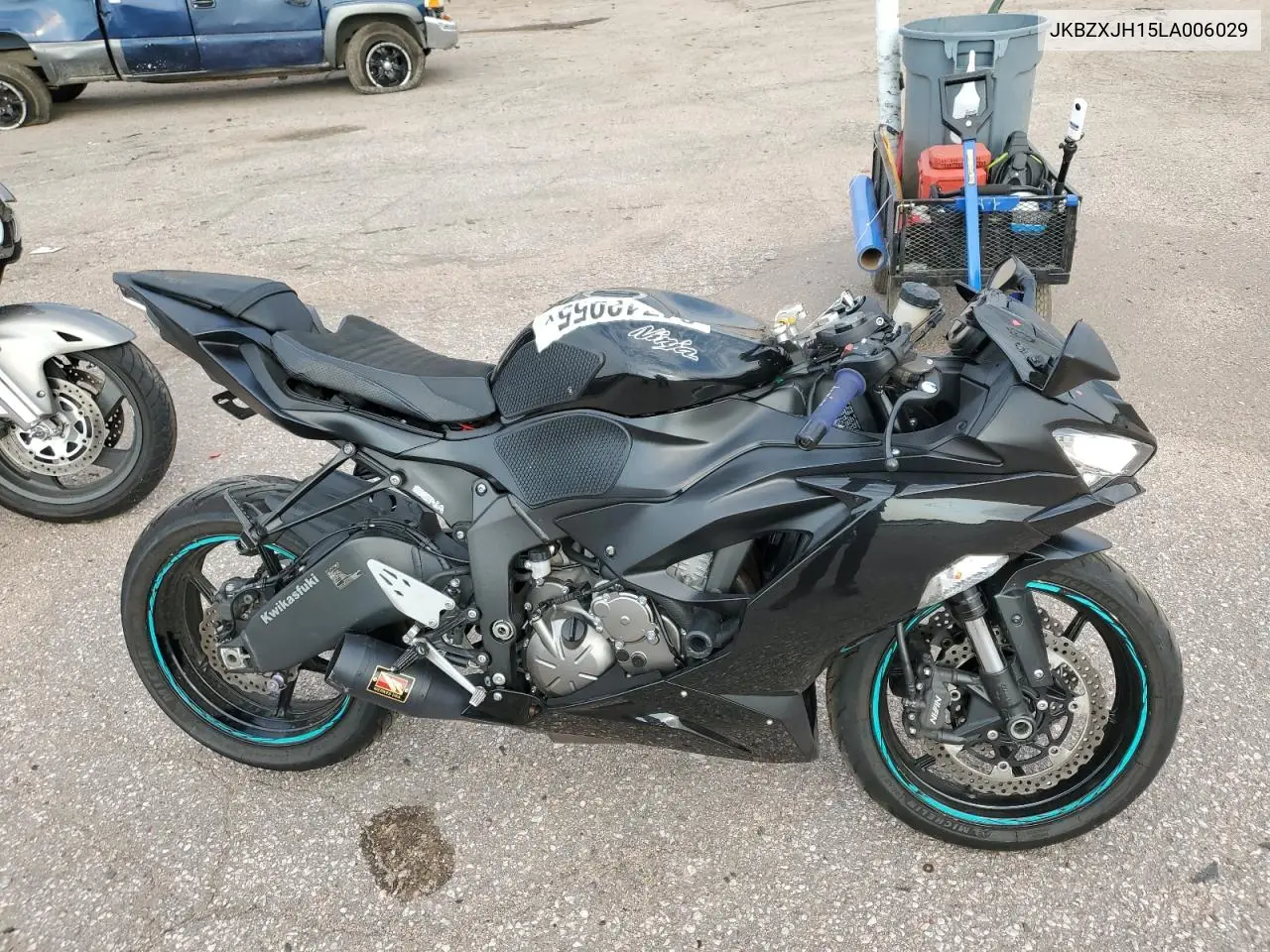 2020 Kawasaki Zx636 K VIN: JKBZXJH15LA006029 Lot: 64742955