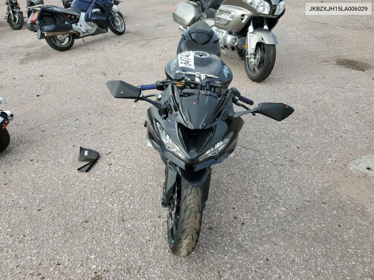 2020 Kawasaki Zx636 K VIN: JKBZXJH15LA006029 Lot: 64742955