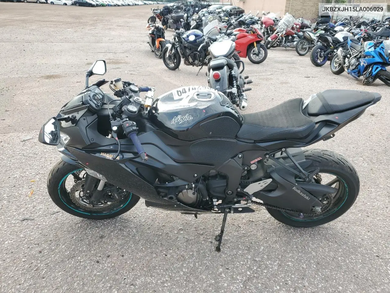 2020 Kawasaki Zx636 K VIN: JKBZXJH15LA006029 Lot: 64742955