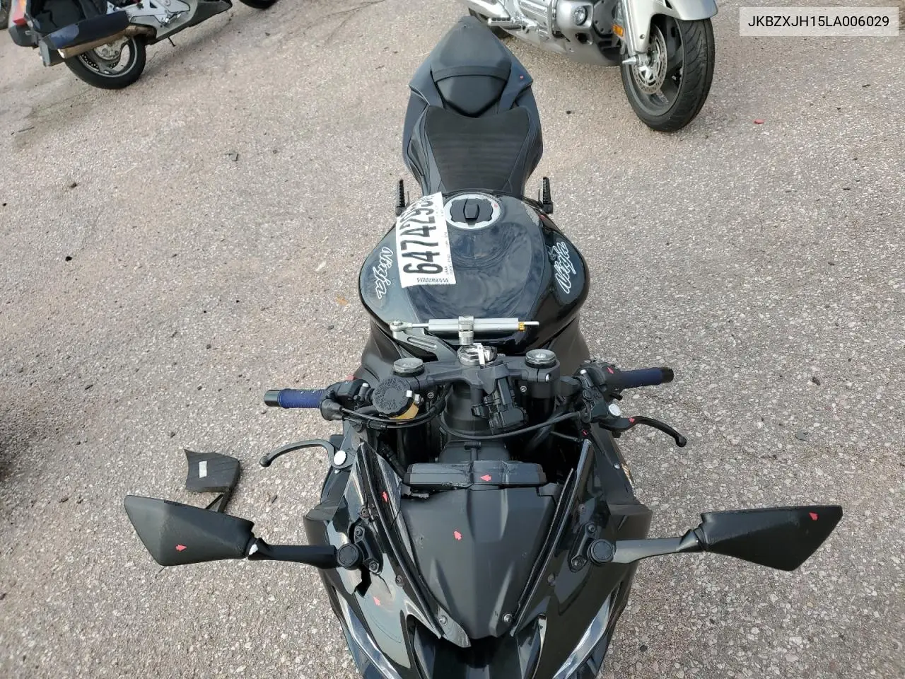 2020 Kawasaki Zx636 K VIN: JKBZXJH15LA006029 Lot: 64742955