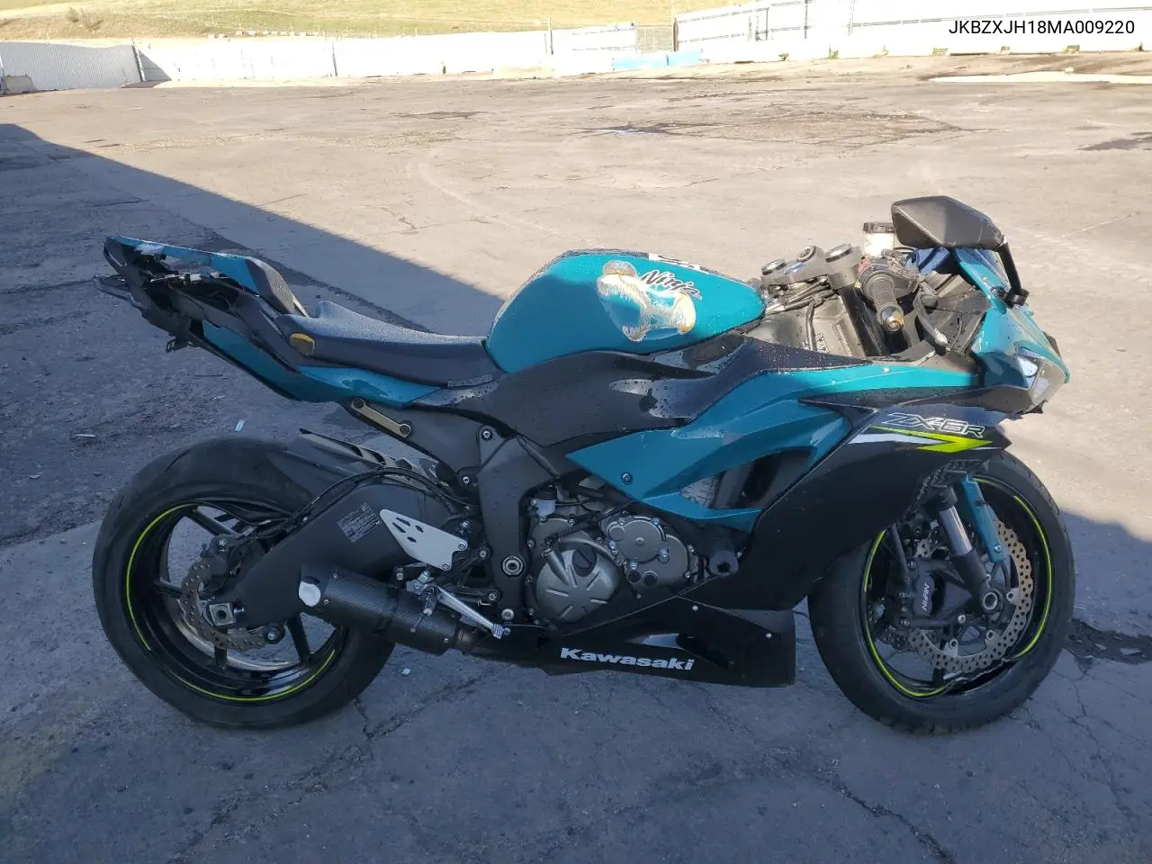 2021 Kawasaki Zx636 K VIN: JKBZXJH18MA009220 Lot: 55630985