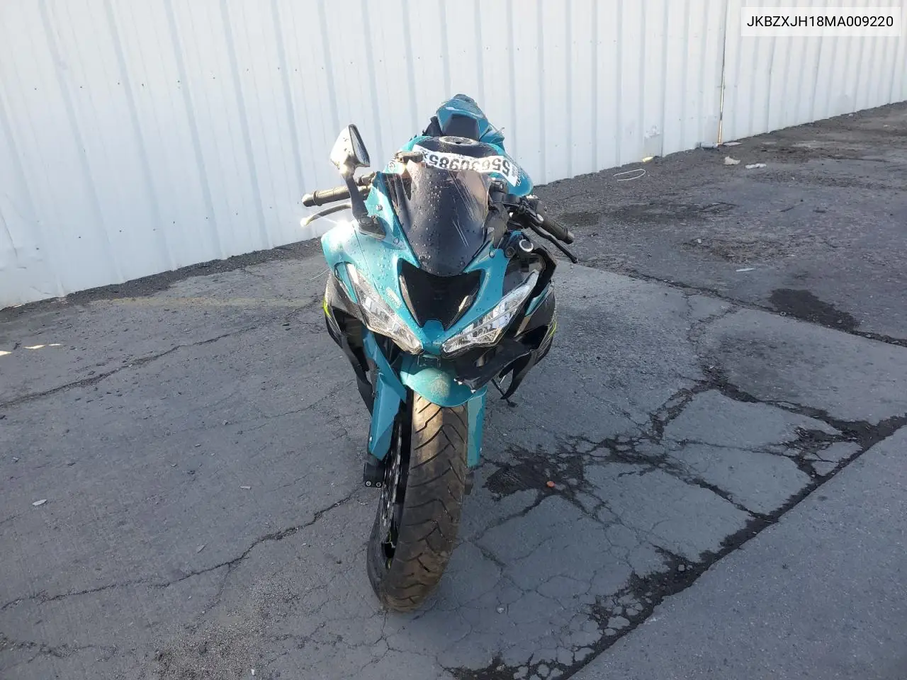 2021 Kawasaki Zx636 K VIN: JKBZXJH18MA009220 Lot: 55630985