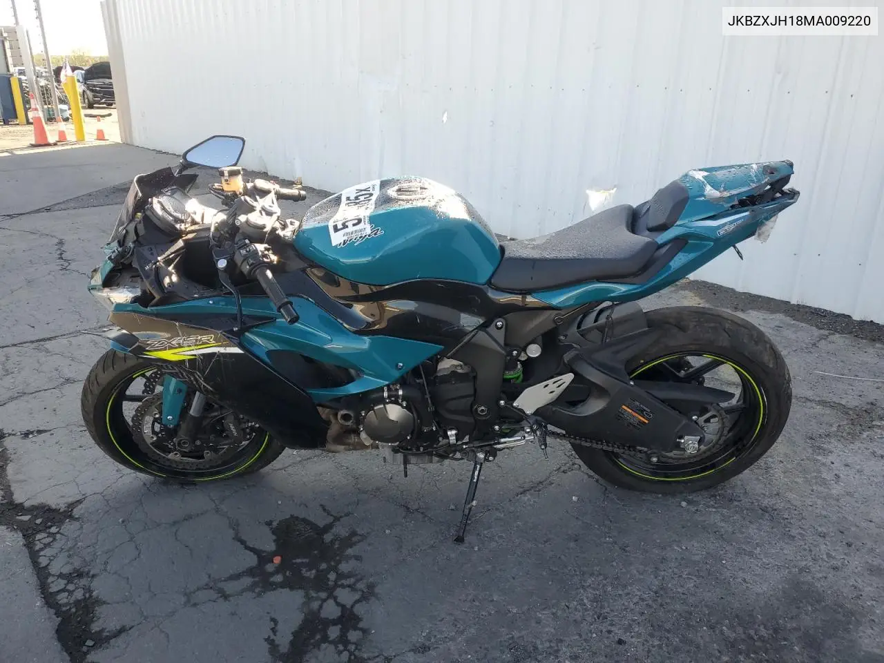 2021 Kawasaki Zx636 K VIN: JKBZXJH18MA009220 Lot: 55630985