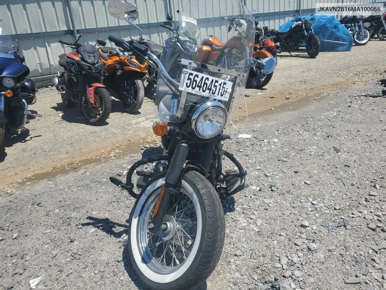 2021 Kawasaki Vn900 B VIN: JKAVN2B16MA100056 Lot: 56464515