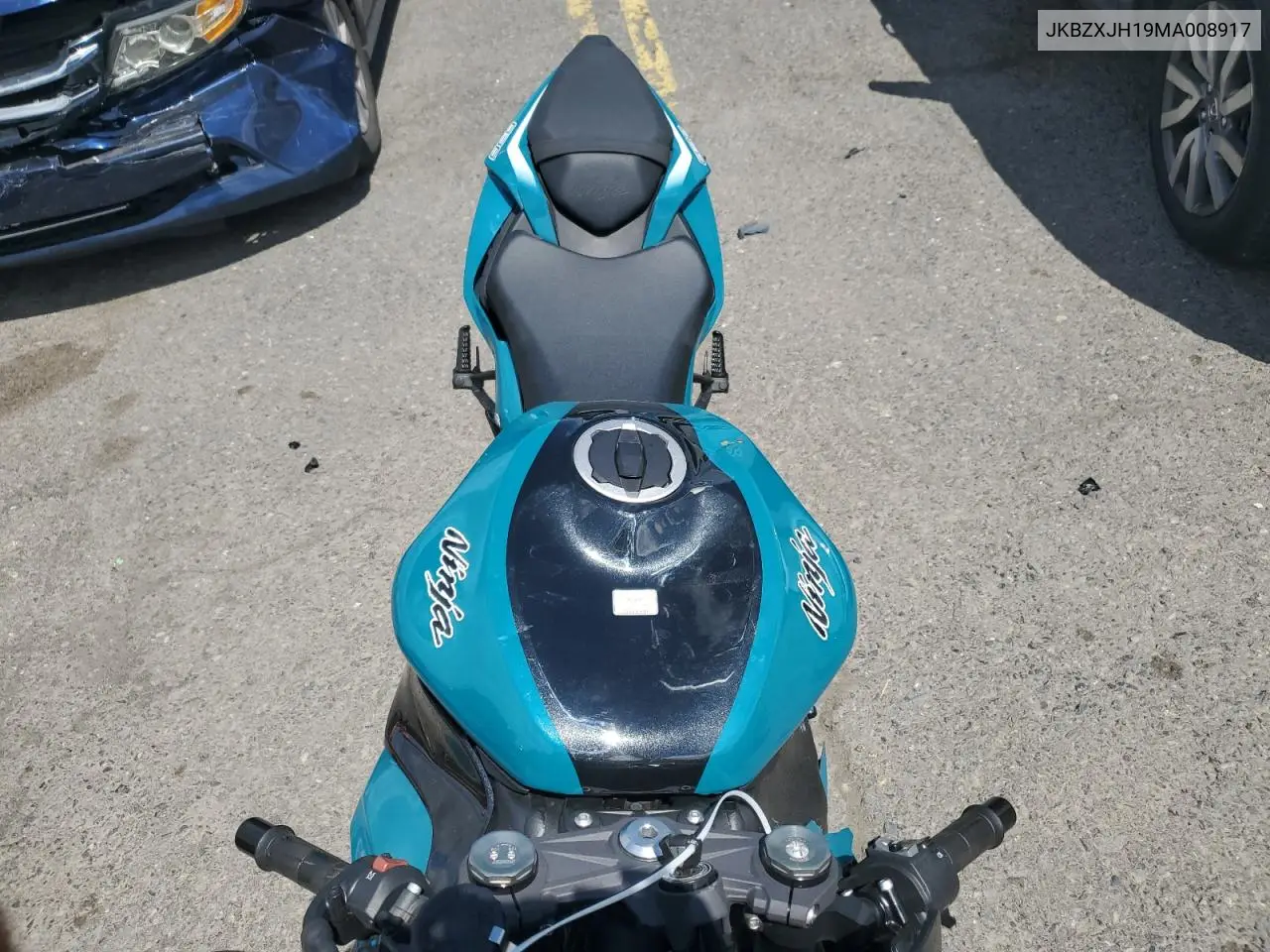 2021 Kawasaki Zx636 K VIN: JKBZXJH19MA008917 Lot: 57097675