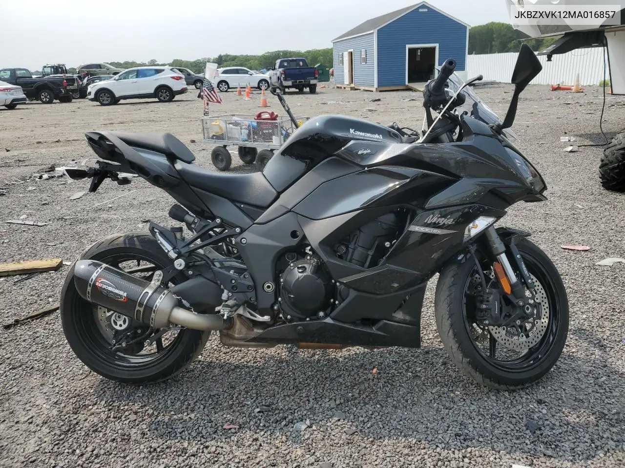 2021 Kawasaki Zx1002 K VIN: JKBZXVK12MA016857 Lot: 59627545
