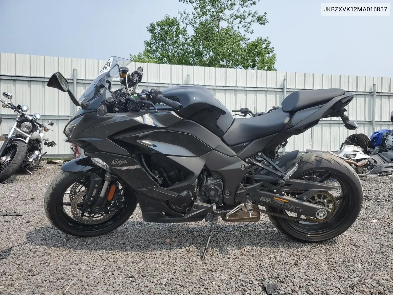 2021 Kawasaki Zx1002 K VIN: JKBZXVK12MA016857 Lot: 59627545