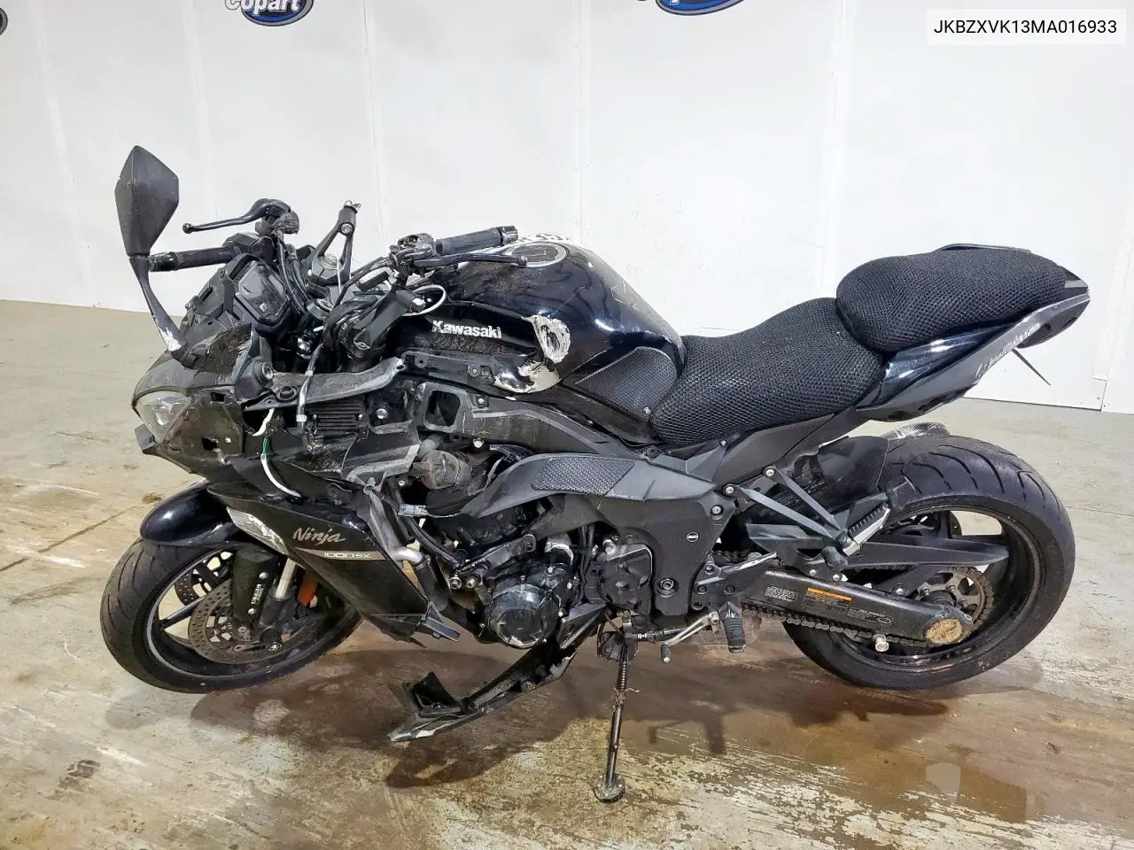 2021 Kawasaki Zx1002 K VIN: JKBZXVK13MA016933 Lot: 59899835