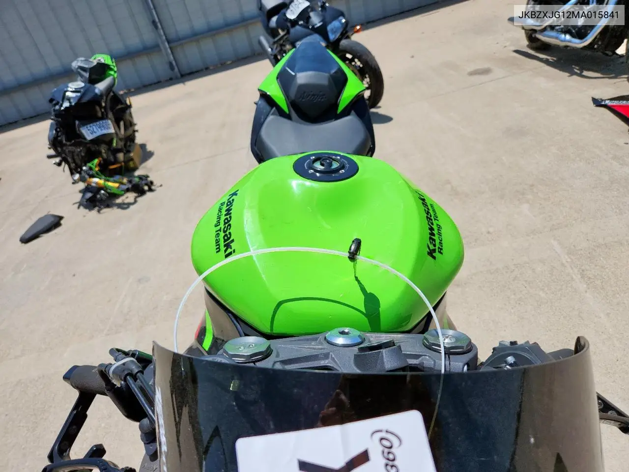 2021 Kawasaki Zx636 K VIN: JKBZXJG12MA015841 Lot: 64507685