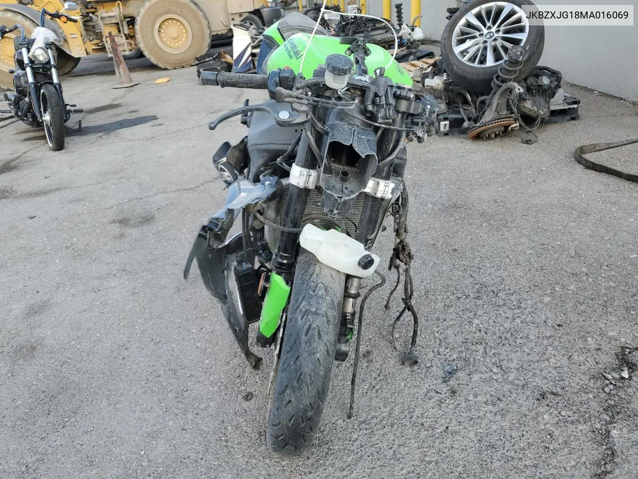 2021 Kawasaki Zx636 K VIN: JKBZXJG18MA016069 Lot: 65474905