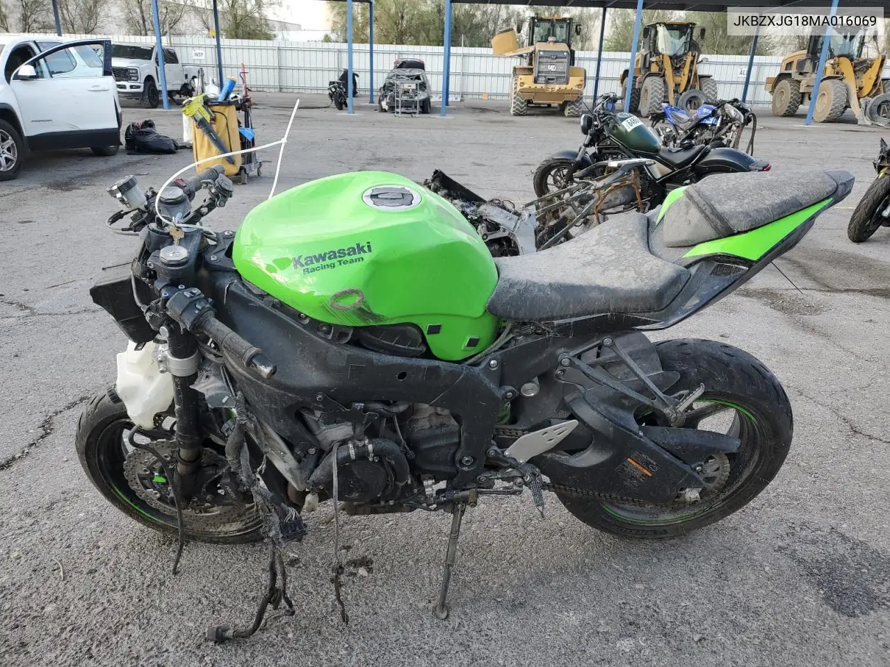 2021 Kawasaki Zx636 K VIN: JKBZXJG18MA016069 Lot: 65474905