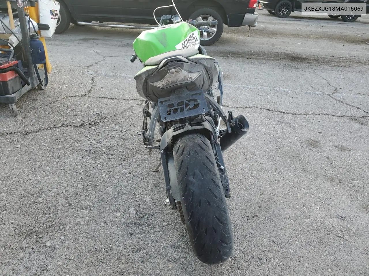 2021 Kawasaki Zx636 K VIN: JKBZXJG18MA016069 Lot: 65474905