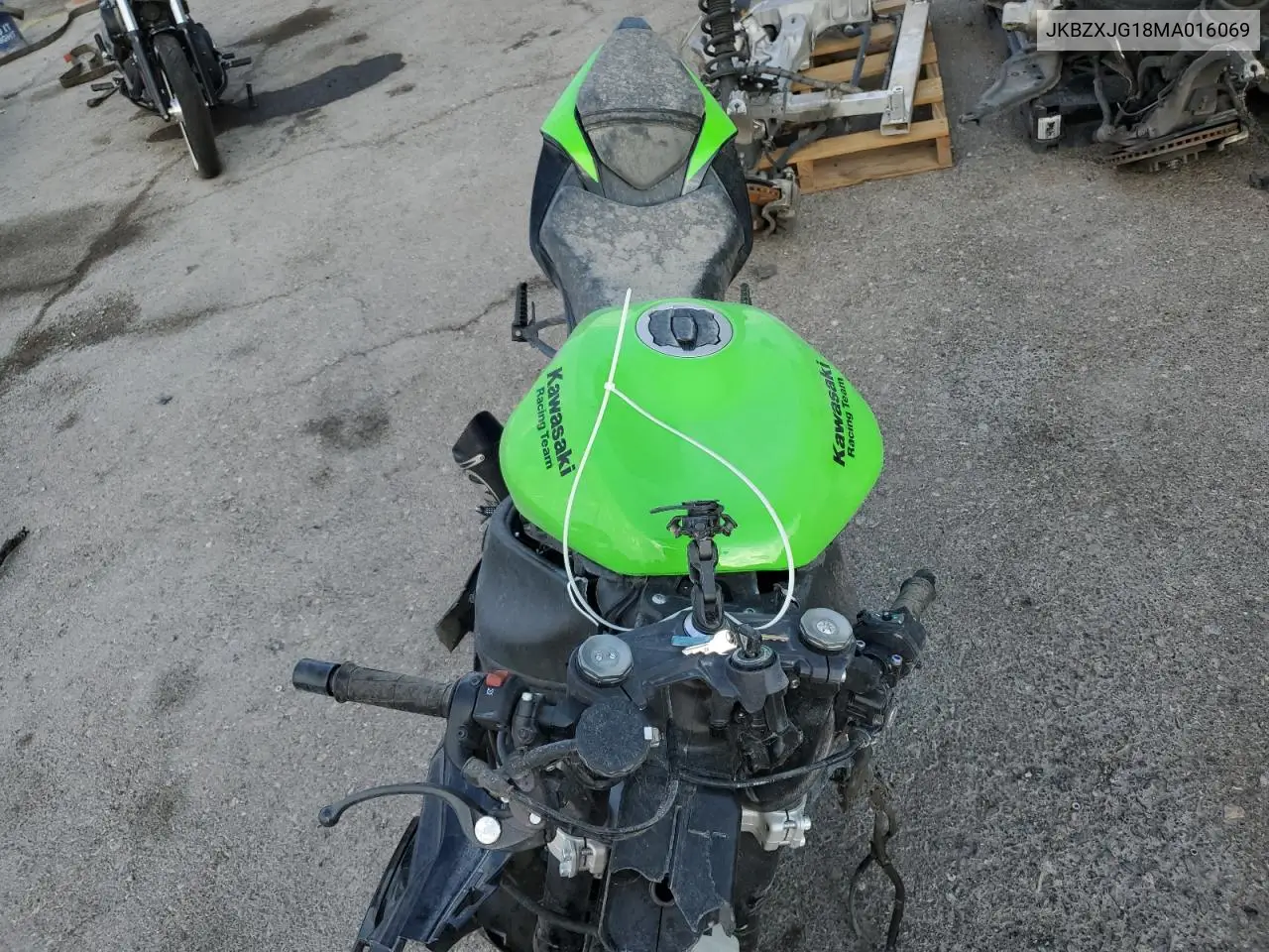 2021 Kawasaki Zx636 K VIN: JKBZXJG18MA016069 Lot: 65474905