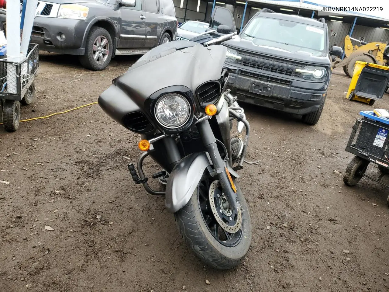 2022 Kawasaki Vn1700 K VIN: JKBVNRK14NA022219 Lot: 48010635