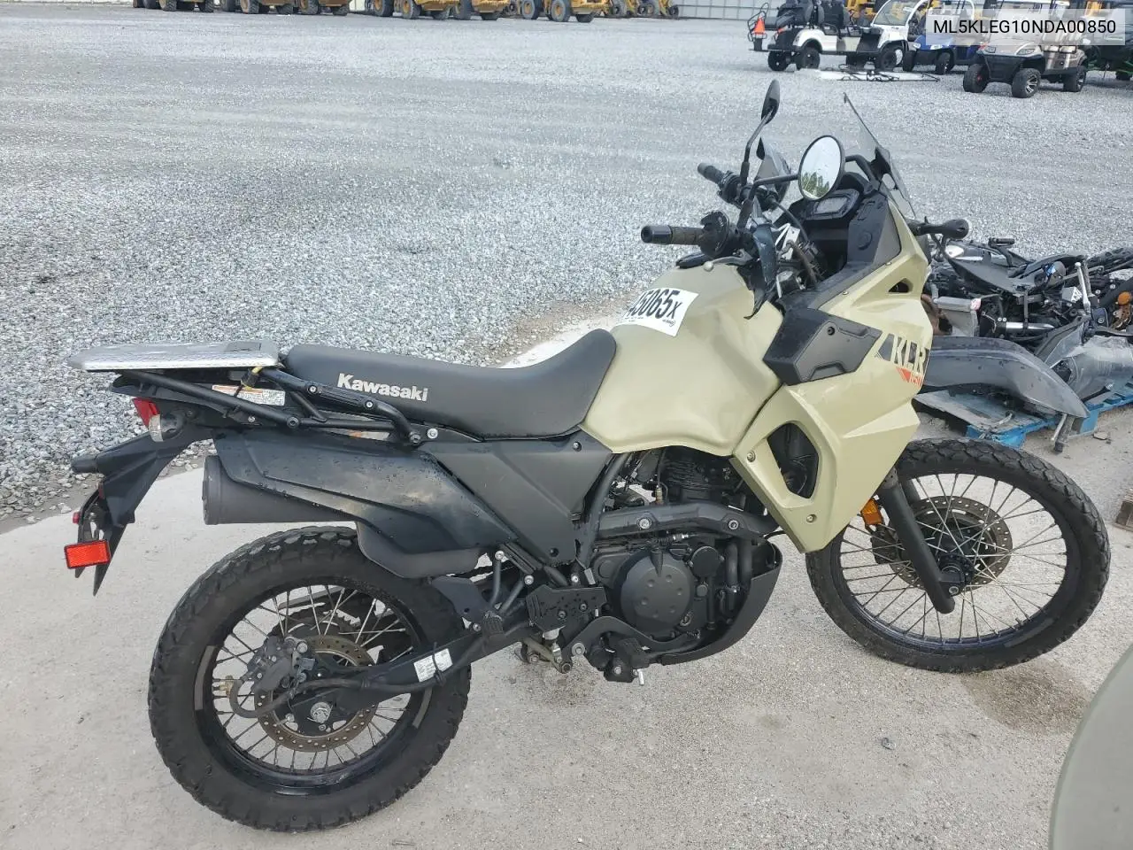 2022 Kawasaki Kl650 G VIN: ML5KLEG10NDA00850 Lot: 51145065
