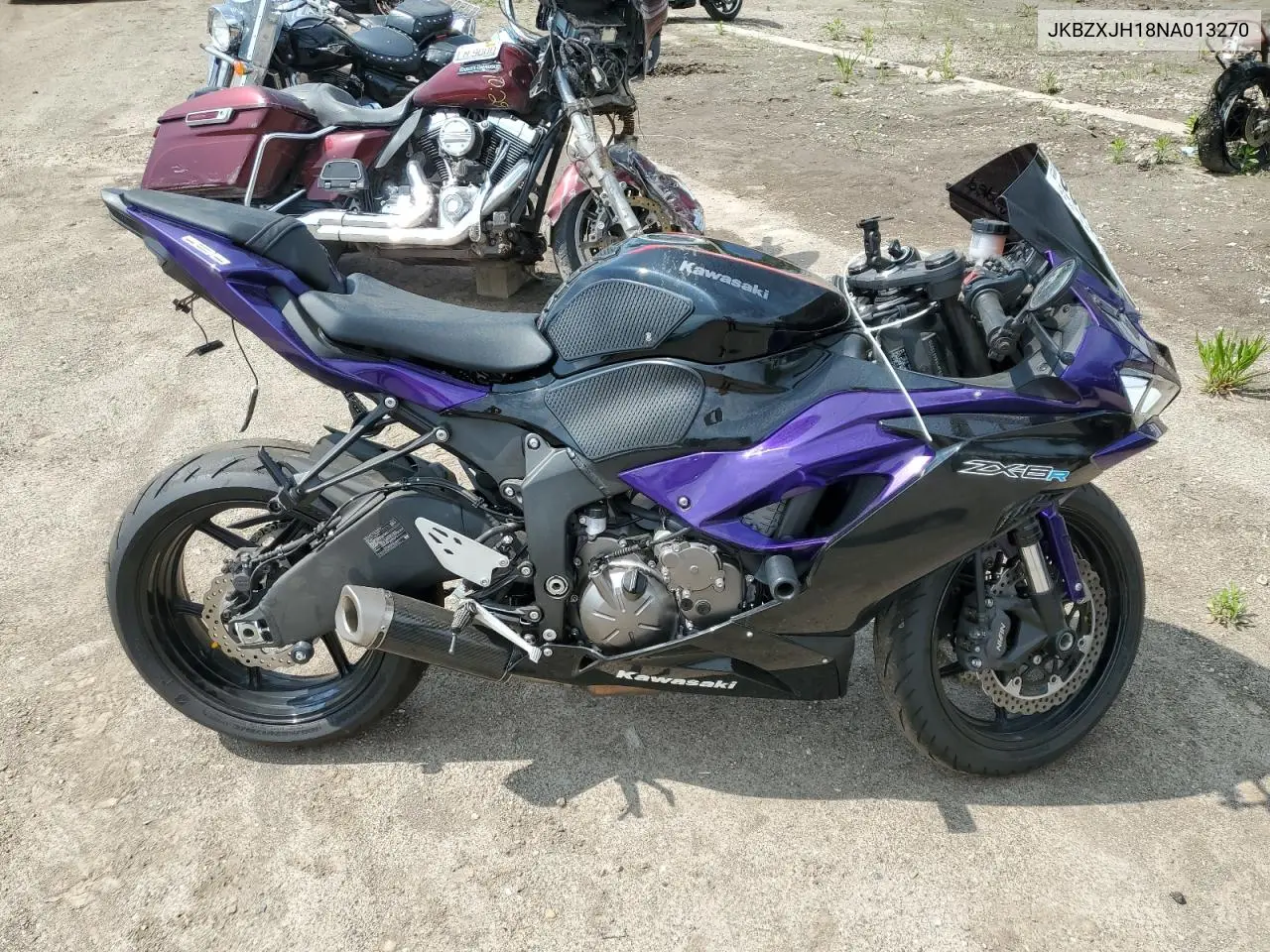 2022 Kawasaki Zx636 K VIN: JKBZXJH18NA013270 Lot: 58367865