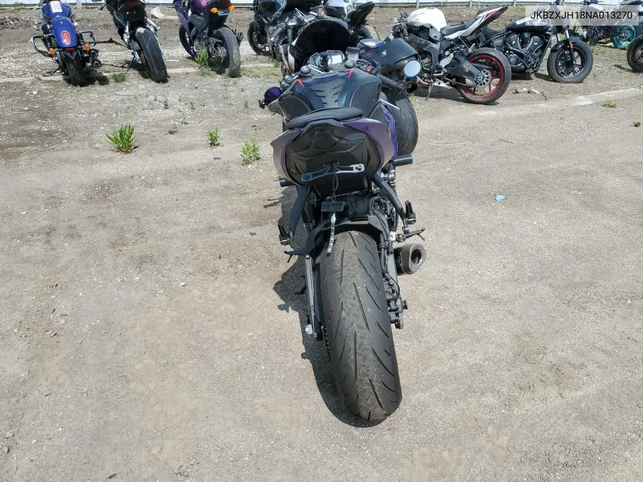 2022 Kawasaki Zx636 K VIN: JKBZXJH18NA013270 Lot: 58367865