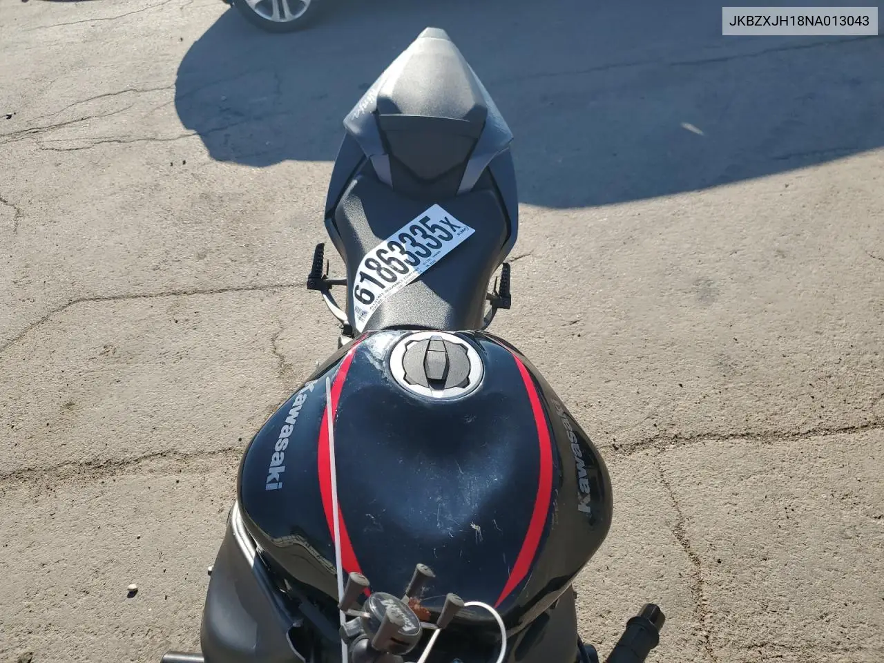 2022 Kawasaki Zx636 K VIN: JKBZXJH18NA013043 Lot: 61863335