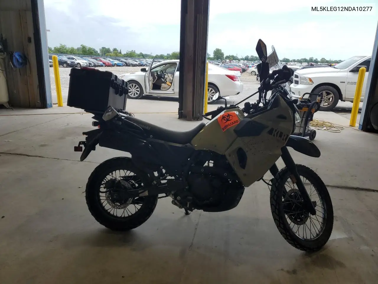 2022 Kawasaki Kl650 G VIN: ML5KLEG12NDA10277 Lot: 64904085