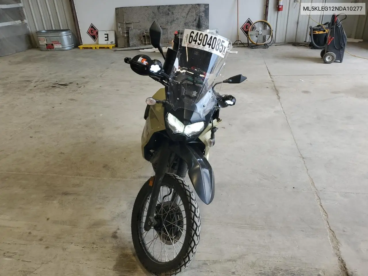 2022 Kawasaki Kl650 G VIN: ML5KLEG12NDA10277 Lot: 64904085
