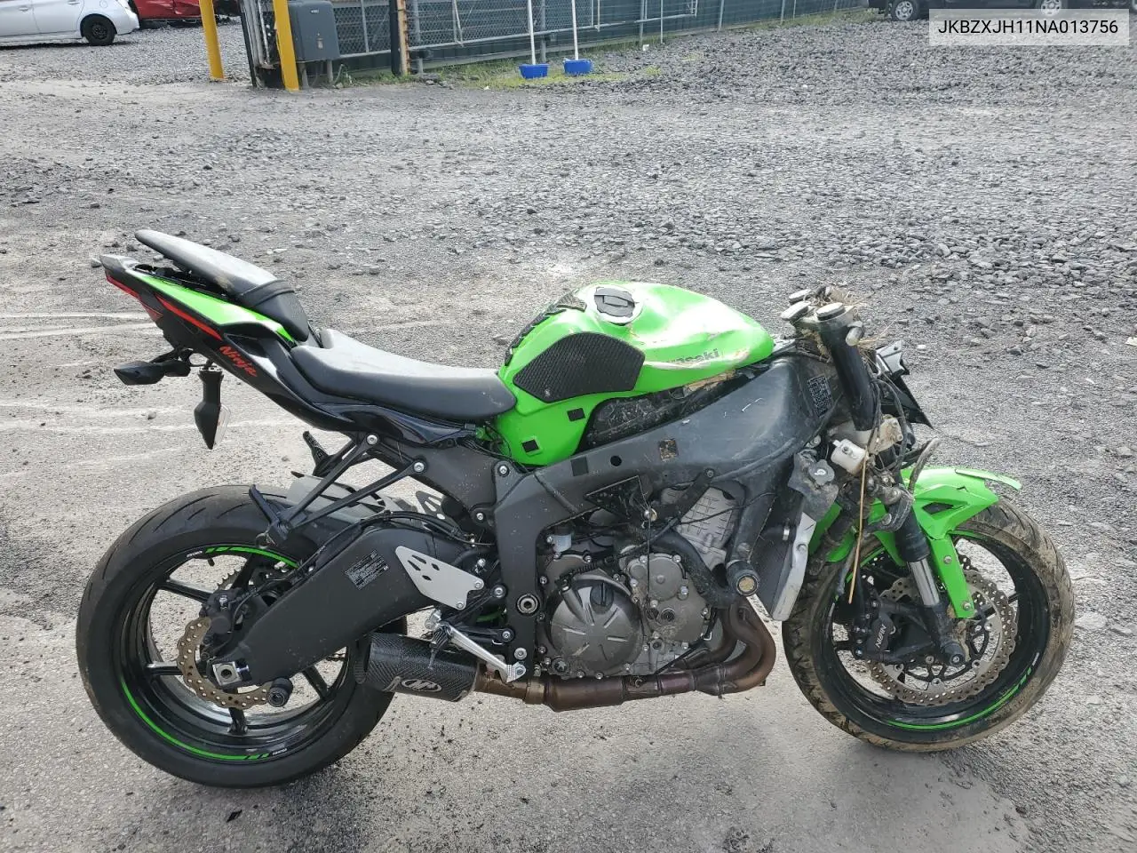 2022 Kawasaki Zx636 K VIN: JKBZXJH11NA013756 Lot: 65723315