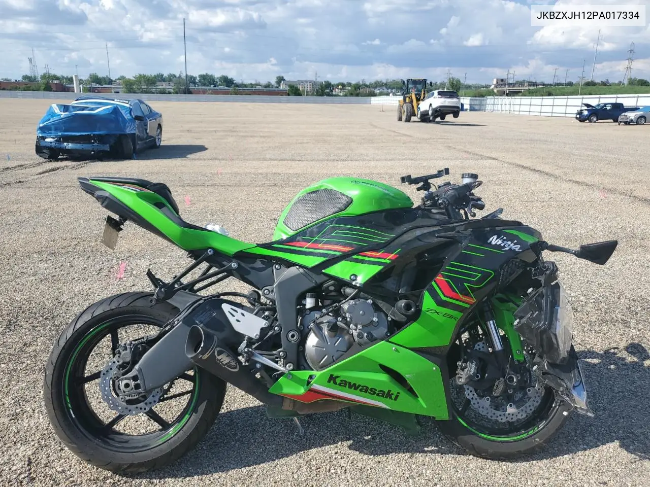 2023 Kawasaki Zx636 K VIN: JKBZXJH12PA017334 Lot: 56994155
