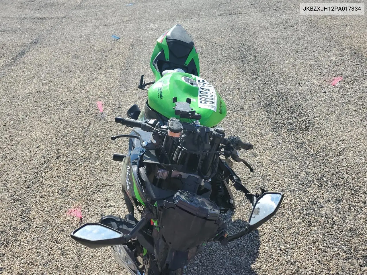 2023 Kawasaki Zx636 K VIN: JKBZXJH12PA017334 Lot: 56994155