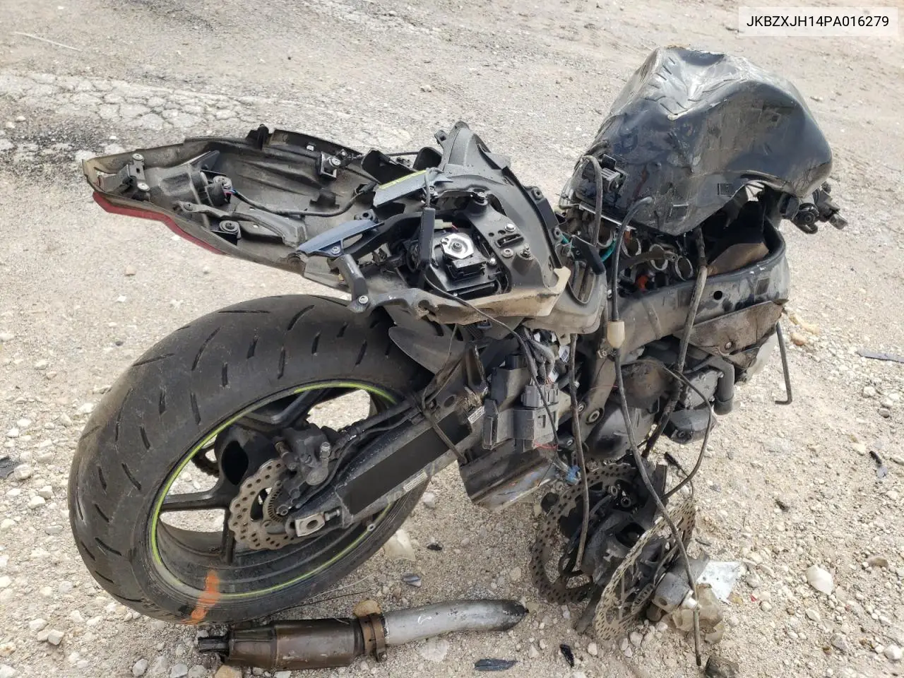 2023 Kawasaki Zx636 K VIN: JKBZXJH14PA016279 Lot: 58990455